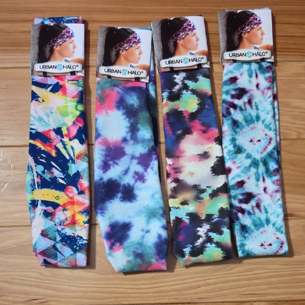 NWT Urban Halo Colorful Headbands Set